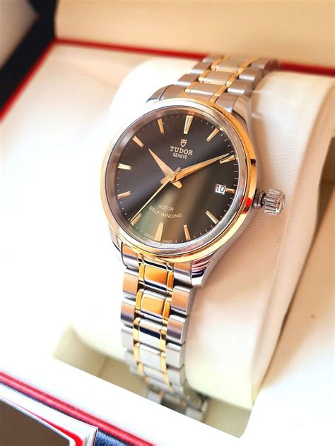 tudor style black dial